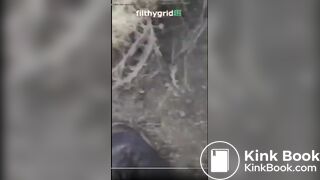 girl poop in camping