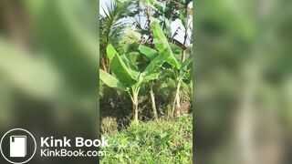 Beautiful Asian girl pooping 01