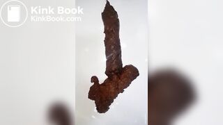 girl gave birth to her shit baby in the tube