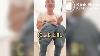 Hispanic MILF Poop Selfie