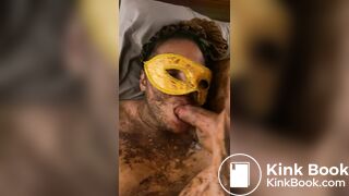 Shit-caked Yuna Silva nurses piss from my cock