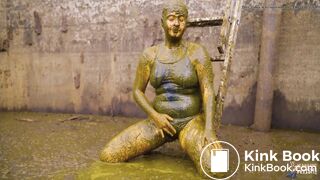 Diving in the manure pit full of cowshit