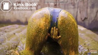 Diving in the manure pit full of cowshit