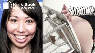 Human Toilet Funnel For Cute Asian Girl (Collage Edit)