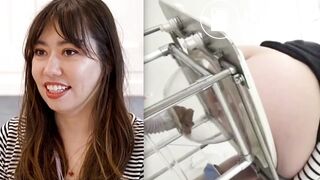 Human Toilet Funnel For Cute Asian Girl (Collage Edit)