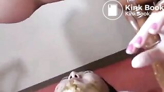 Japanese lesbian eats poop