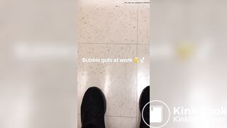 Bubble guts at work
