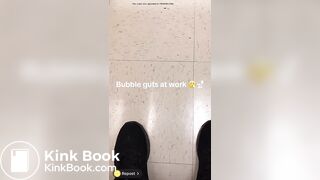 Bubble guts at work