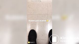 Bubble guts at work