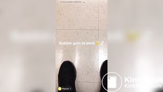 Bubble guts at work