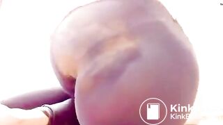 Hot mess in black leggings