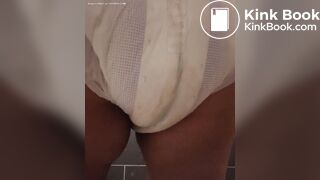 Diaper poop in wet diaper