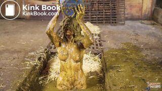 Maddison Discovering the joy of cowshit