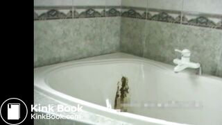 Shitting in bathtub - video 3