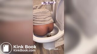 Ebony Girl Dropped a Nice Load