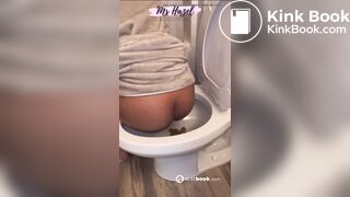 Ebony Girl Dropped a Nice Load