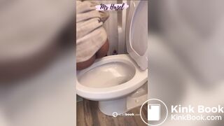 Ebony Girl Dropped a Nice Load