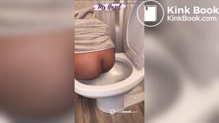 Ebony Girl Dropped a Nice Load