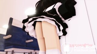 (Roblox) two roblox girls poop