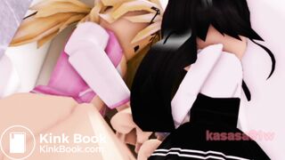 (Roblox) two roblox girls poop