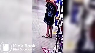 Pooping in the store