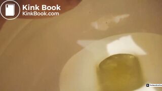 Woman pooping in toilet - video 18