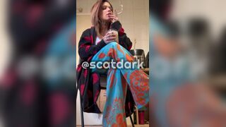 Coffee cigarette and shit