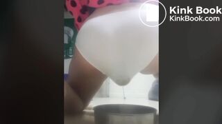 She pushed out a kinda painful poop