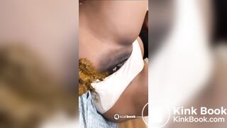 ebony panty poop video 3
