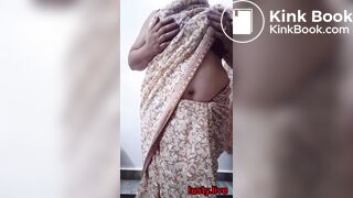 Hot Indian Mother Pooping in front of her son