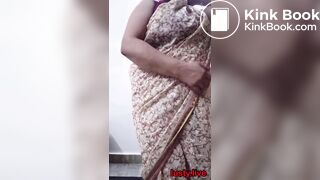 Hot Indian Mother Pooping in front of her son