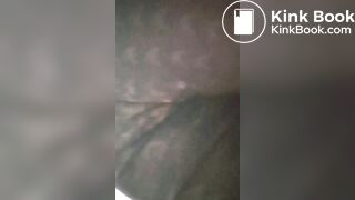 Thai girl diarrhea in legging at home