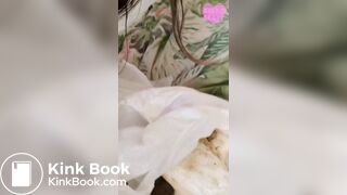 Making a big stinky diaper mess..