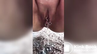 An outdoor poo compilation..