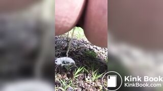 An outdoor poo compilation..