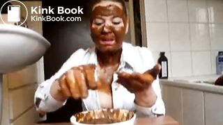 Speaking German, smearing poo..