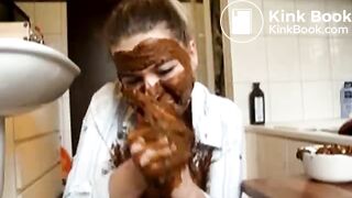 Speaking German, smearing poo..