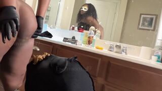 Obnoxious human toilet.