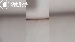 Korean girl painful pooping