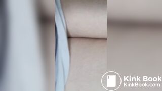 Korean girl painful pooping