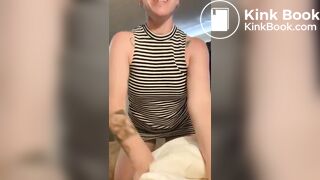 Dirty ass to mouth with dildo - video 2