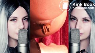 Sexy Twin Witches Sensual Poop Eating (Collage Edit)