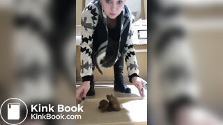 Pooping girl 5