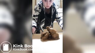 Pooping girl 5
