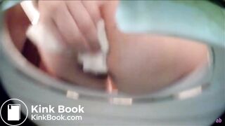 JAPANESE GIRL POOPS AT CAFE TOILET - video 15