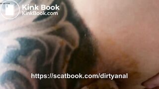 Anal scat with ...