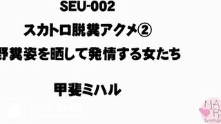 スカトロ脱糞アクメ 2 野糞姿を晒して発情する女たち 甲斐ミハル