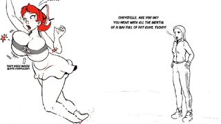 Girl vores and shits a bus!