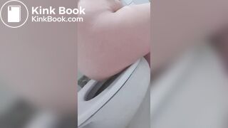 Soft poop in toilet - video 2