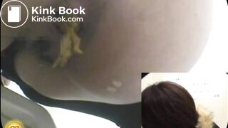 Many Jap girls with amazing assholes , use same toilet